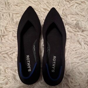Rothy's Black Flats - The Point II